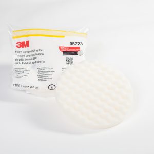 3M 05723<br> 3M™ Foam Compounding Pad, 05723, 8 in (2 Pads/Bag)