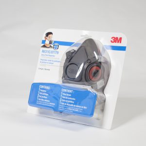 3M R6311/7179<br>3M™ Dual Cartridge Respirator Packout 07179, Organic Vapor/P95, Large