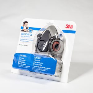 3M R6211C/07178<br> 3M™ Dual Cartridge Respirator Packout 07178, Organic Vapor/P95, Medium