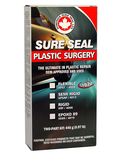 DOMINION 4013 Semi Rigid Bumper Repair Kit - Sure Seal Plastic Surgery