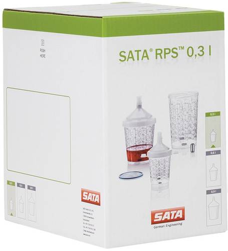 Sata RPS Cups .6L 125 micron filter box of 60